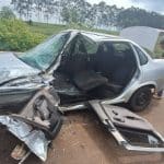 Moradora de Novo Horizonte do Sul e socorrida em estado gravíssimo após acidente na MS-475, em Glória de Dourados